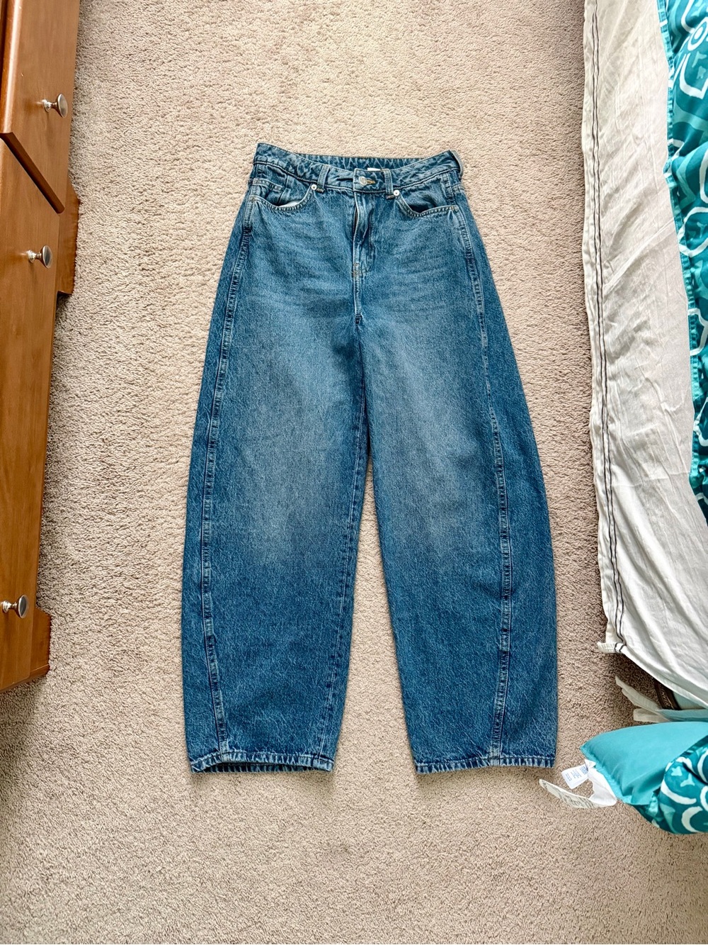 Size 4 Divided barrel jeans